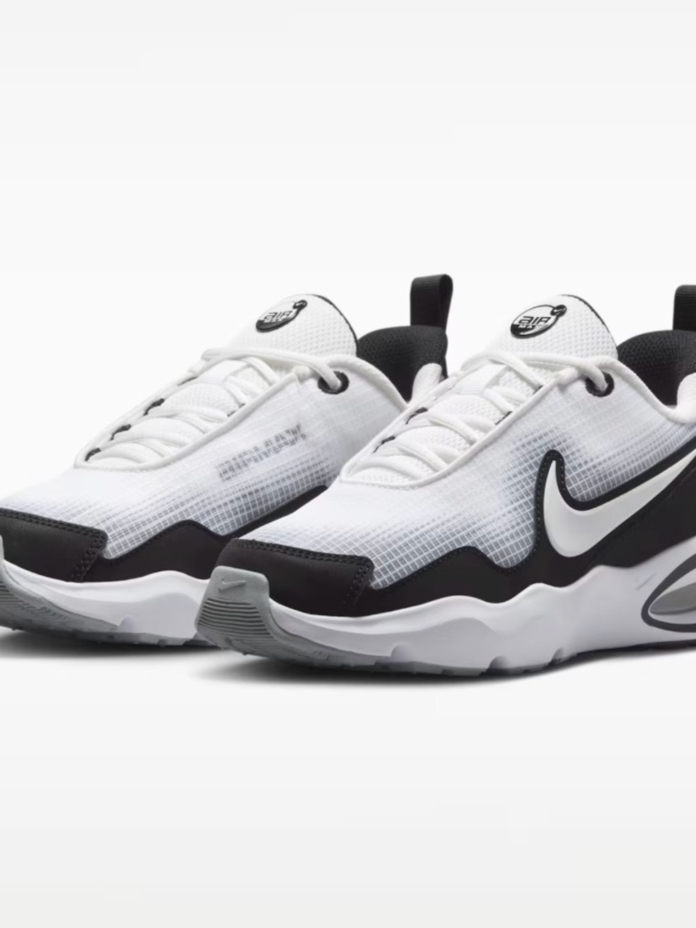 Nike Air Max Nova (GS) White/White-Black-Wolf Grey Youth 6/ Women’s 7.5